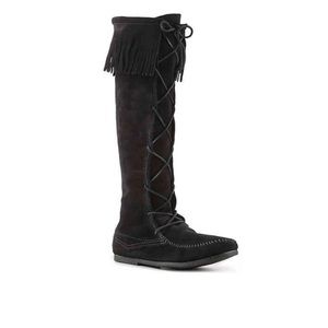 AUTHENTIC MINNETONKA MOCCASIN KNEE HIGH BOOTS